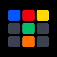 Timing app icon, dark version